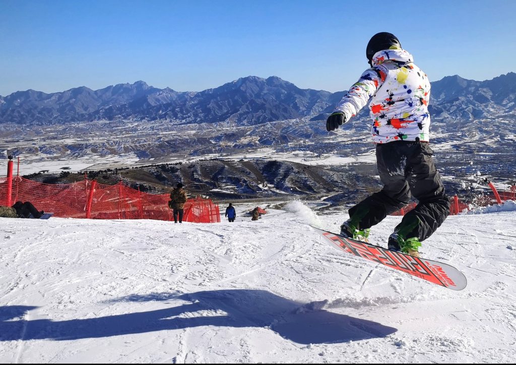 九华山滑雪场图片